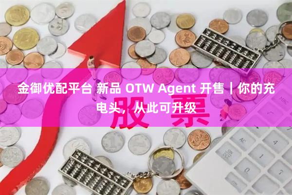金御优配平台 新品 OTW Agent 开售｜你的充电头，从此可升级